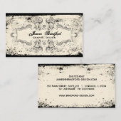 ヴィンテージビクトリアンフレーム名刺 名刺 (正面/裏面)