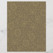 ヴィンテージビクトリアンフローラクラフト紙マープルホール (裏面)