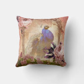 ヴィンテージビクトリアンフローラ クッション (裏面)