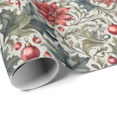ヴィンテージビクトリアンフローラ ラッピングペーパー (ロールコーナー)