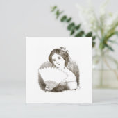 ヴィンテージビクトリアンブライダルサンキューカード サンキューカード (スタンド正面)