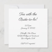 ヴィンテージビクトリアンブライダルサンキューカード サンキューカード (裏面)