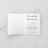 ヴィンテージビクトリアンブライダル サンキューカード (内部)