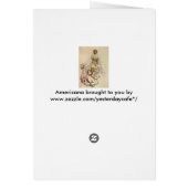 ヴィンテージビクトリアンブライドアンティークブライダルポートレート (裏面)