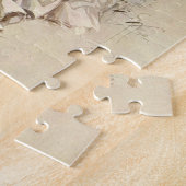 ヴィンテージビクトリアンブライドアンティークブライダルポートレート ジグソーパズル (側面)