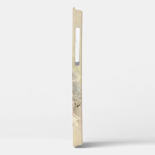 ヴィンテージビクトリアンブライドアンティークブライダルポートレート Case-Mate iPhoneケース (裏面 / 左)