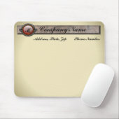 ヴィンテージビクトリアンブルック・モノグラム マウスパッド (マウス)