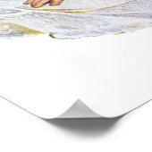 ヴィンテージビクトリアンベビーガールドール、イースタードレスハット ポスター (角)