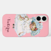 ヴィンテージビクトリアンベビーガールドール、イースタードレスハット Case-Mate iPhoneケース (裏面 (横))