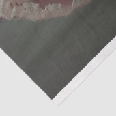 ヴィンテージビクトリアンホワイトプードルピンクデコップページ 薄葉紙 (詳細)