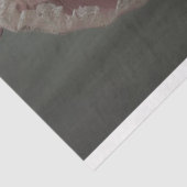 ヴィンテージビクトリアンホワイトプードルピンクデコップページ 薄葉紙 (詳細)