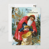 ヴィンテージビクトリアンポストカード ポストカード (正面/裏面)