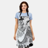 ヴィンテージビクトリアンマザーグースバイシャルルロビンソン エプロン (着用した状態)