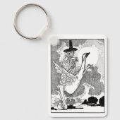 ヴィンテージビクトリアンマザーグースバイシャルルロビンソン キーホルダー (正面)