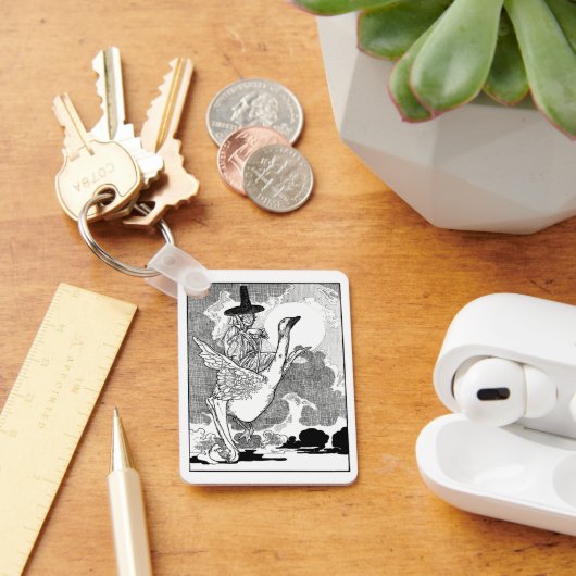 ヴィンテージビクトリアンマザーグースバイシャルルロビンソン キーホルダー (デスク)