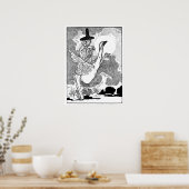 ヴィンテージビクトリアンマザーグースバイシャルルロビンソン ポスター (キッチン)