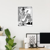 ヴィンテージビクトリアンマザーグースバイシャルルロビンソン ポスター (ホームオフィス)