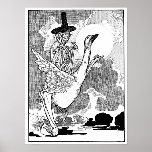 ヴィンテージビクトリアンマザーグースバイシャルルロビンソン ポスター (正面)