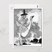 ヴィンテージビクトリアンマザーグースバイシャルルロビンソン ポストカード (正面/裏面)