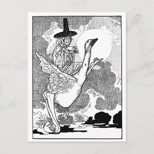 ヴィンテージビクトリアンマザーグースバイシャルルロビンソン ポストカード (正面)