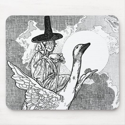 ヴィンテージビクトリアンマザーグースバイシャルルロビンソン マウスパッド (正面)