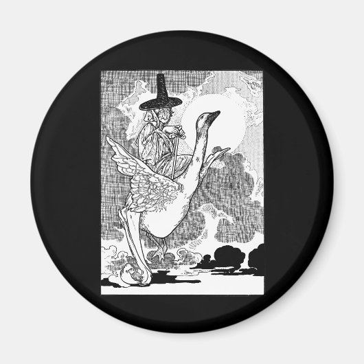 ヴィンテージビクトリアンマザーグースバイシャルルロビンソン マグネット (正面)