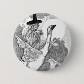 ヴィンテージビクトリアンマザーグースバイシャルルロビンソン 缶バッジ (正面)