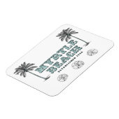 ヴィンテージビクトリアンマートルビーチサウスカロライナ マグネット (左側)