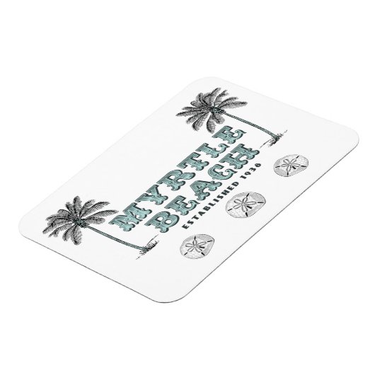 ヴィンテージビクトリアンマートルビーチサウスカロライナ マグネット (左側)