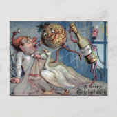 ヴィンテージビクトリアンメリークリスマス ポストカード (正面)