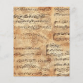 ヴィンテージビクトリアンレディと自転車フローラコラージュ (裏面)