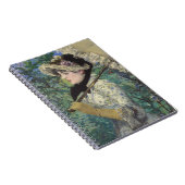 ヴィンテージビクトリアンレディ傘ノート ノートブック (右側)