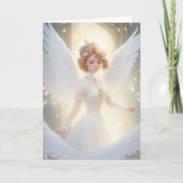 ヴィンテージビクトリアンレトロクリスマスフェアリー カード