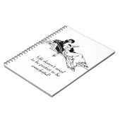 ヴィンテージビクトリアンレトロ感動的ライフ引用文 ノートブック (左側)