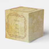 ヴィンテージビクトリアンロマンチックな結婚童話 フェイバーボックス (裏面サイド)