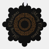 ヴィンテージビクトリアンロマンチックアンティーク オーナメントカード (正面)