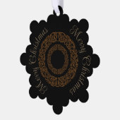 ヴィンテージビクトリアンロマンチックアンティーク オーナメントカード (左)