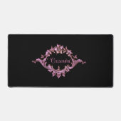 ヴィンテージビクトリアンロマンパーソナライズされたム デスクマット (正面)