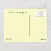 ヴィンテージビクトリアン付き/バラポートランドまたはポストカード ポストカード (裏面)