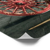 ヴィンテージビクトリアン元消防署ポスター ポスター (角)