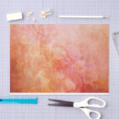 ヴィンテージビクトリアン動揺してレッドピンクフローラ 薄葉紙 (クラフト)