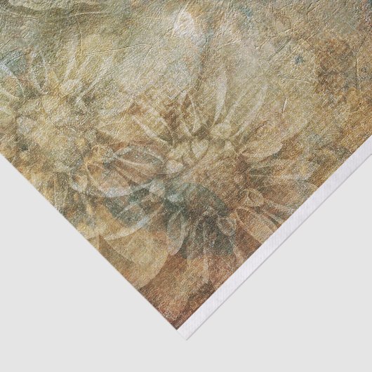 ヴィンテージビクトリアン動揺して芸術的デイジー 薄葉紙 (詳細)