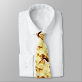 ヴィンテージビクトリアン天使パターン ネクタイ (タイ)