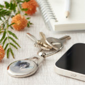 ヴィンテージビクトリアン天使 キーホルダー (側面)