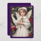 ヴィンテージビクトリアン天使 シーズンカード (正面/裏面)