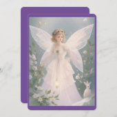 ヴィンテージビクトリアン天使 シーズンカード (正面/裏面)