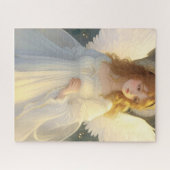 ヴィンテージビクトリアン天使 ジグソーパズル (横)