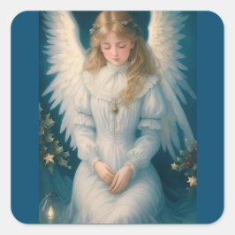 ヴィンテージビクトリアン天使 スクエアシール