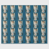 ヴィンテージビクトリアン天使 ラッピングペーパー (フラット)