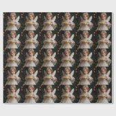 ヴィンテージビクトリアン天使 ラッピングペーパー (フラット)